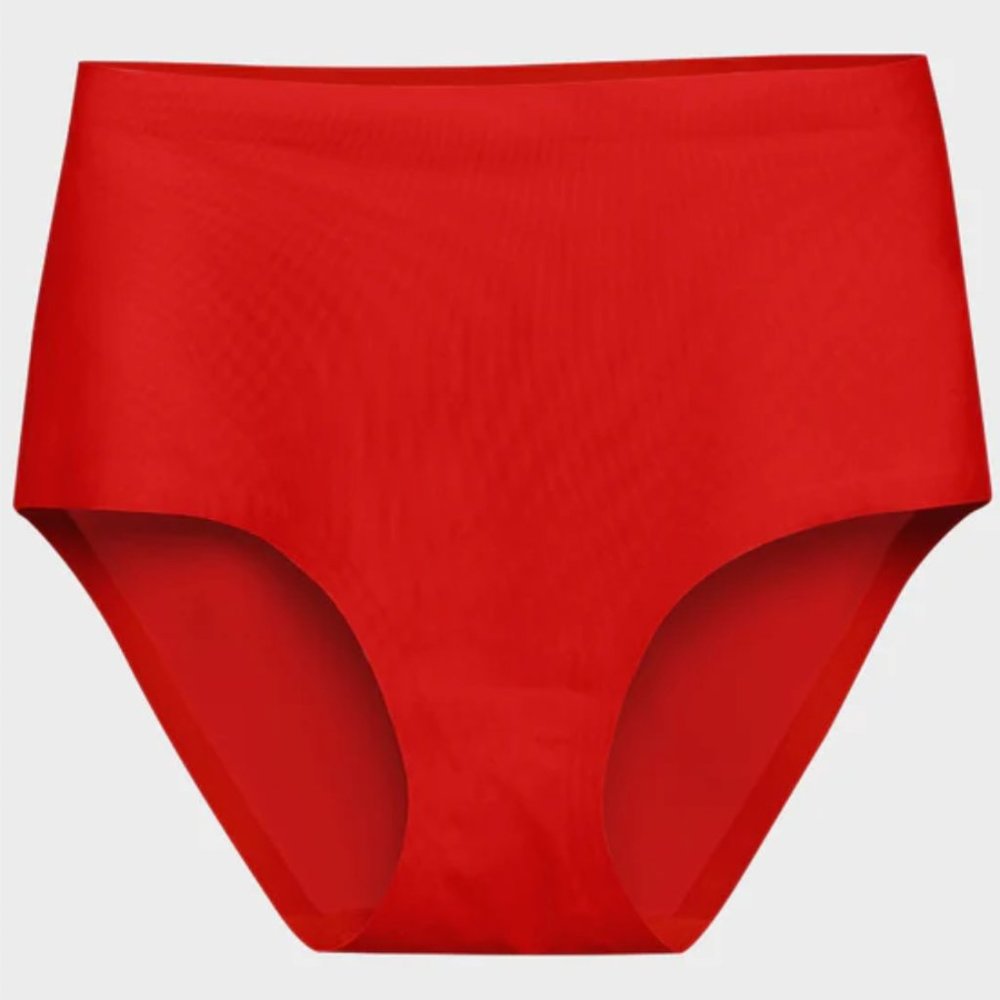 BRAND NEW! EBY Highwaisted Panty Red, Medium